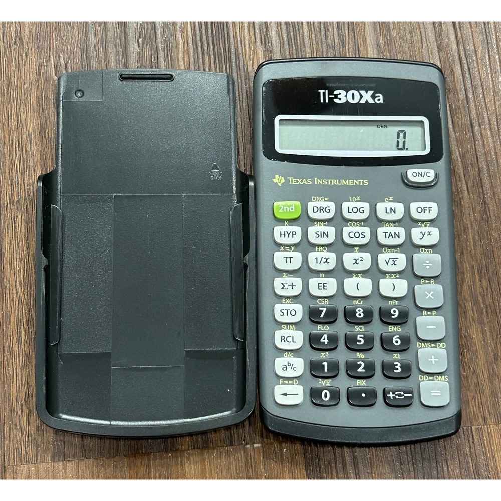 Texas Instruments TI-30Xa Scientific Calculator. Tested Works